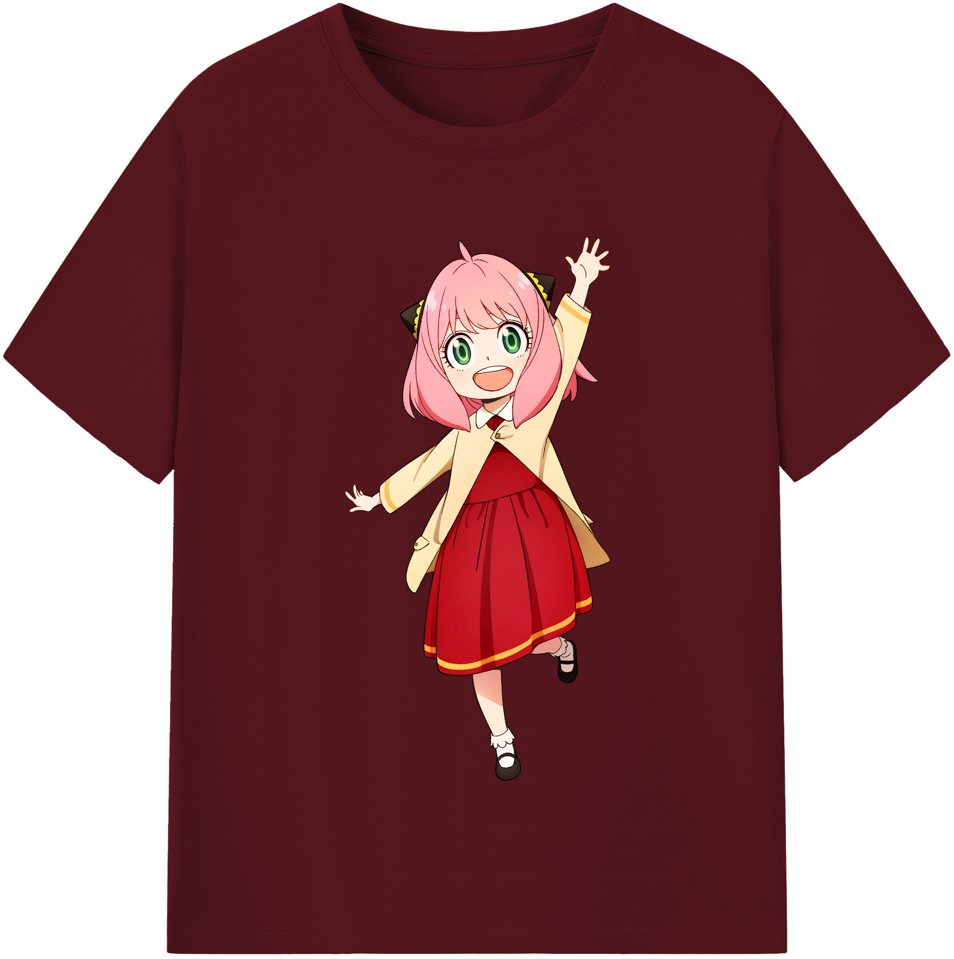 （画像用） SPY×FAMILY间谍家家酒 綿100％半袖Tシャツ（フロントプリント）